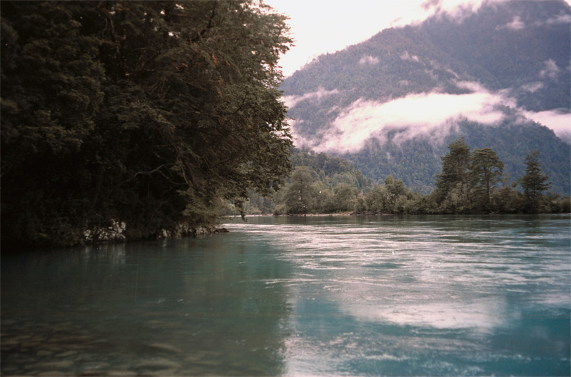 Beautiful river, too bad my film was cooked and the pics look terrible...