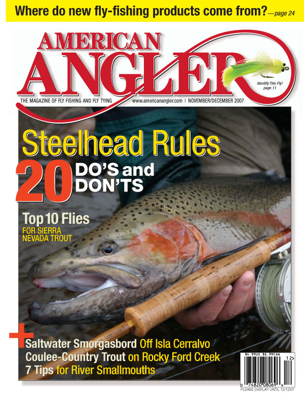 American Angler magazine cover shot