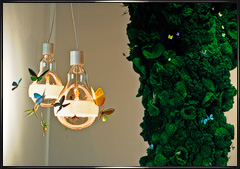Ingo Maurer Biotope and Schmetterling lighting designs