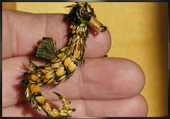 Artistic fly tying - Seahorse