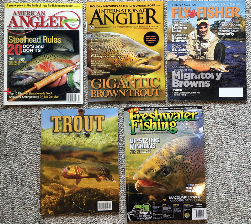 fly fishing photography magazine cover shots