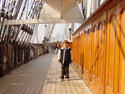 Me on the Cutty Sark