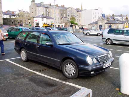 Mercedes Rental Car