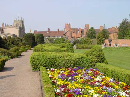Stratford Upon Avon flower garden