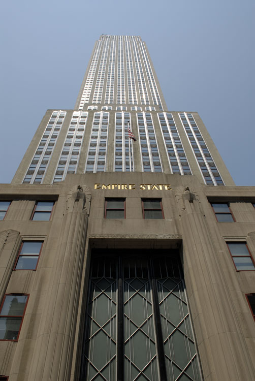 the Empire State building is very tall