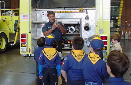 learning about fire fighting tools
