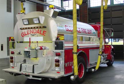 Glendale Fire Department water tender
