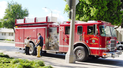 Pasadena Fire engine 31