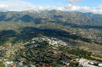 approaching NASA JPL facility