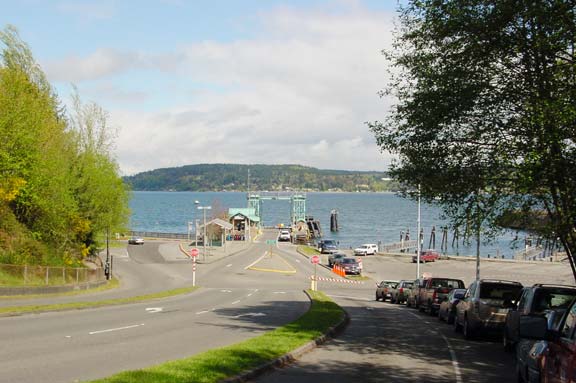 Vashon Island Ferry Terminal in Tacoma Washington