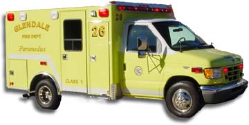 Glendale RA26 rescue ambulance
