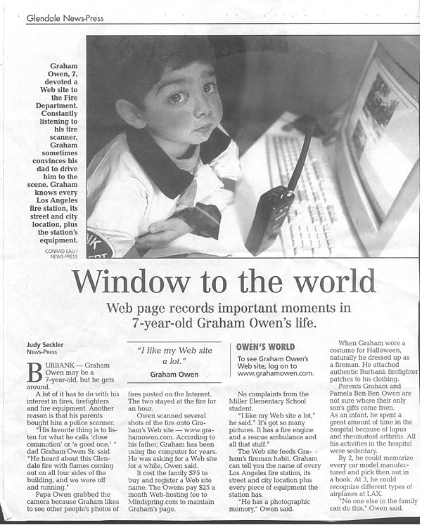 Glendale News Press article