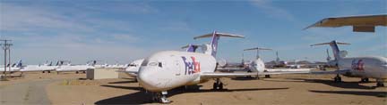 Old cargo planes