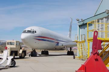 Experimental plane