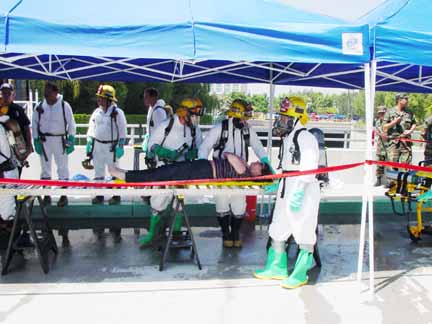 Haz Mat staff