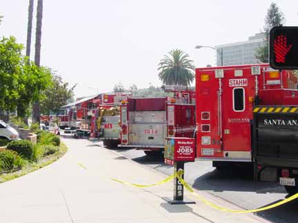 more fire trucks