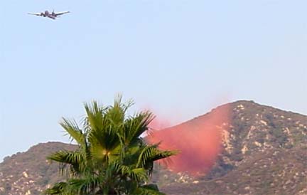 Plane dropping phos-check