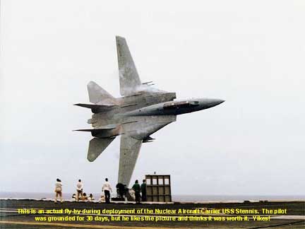 Fly By USS Stennis