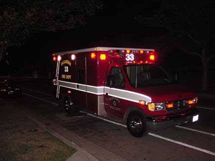 RA 33 on scene