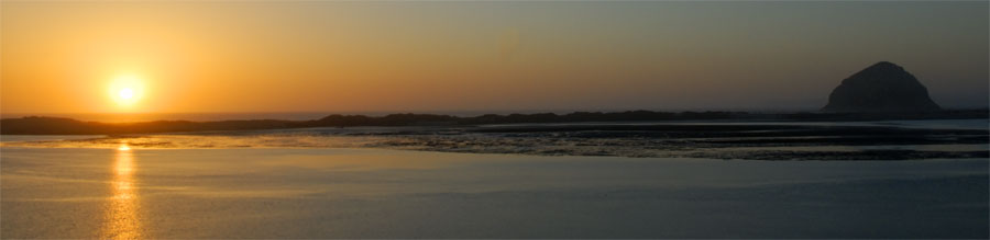Morro Bay California sunset