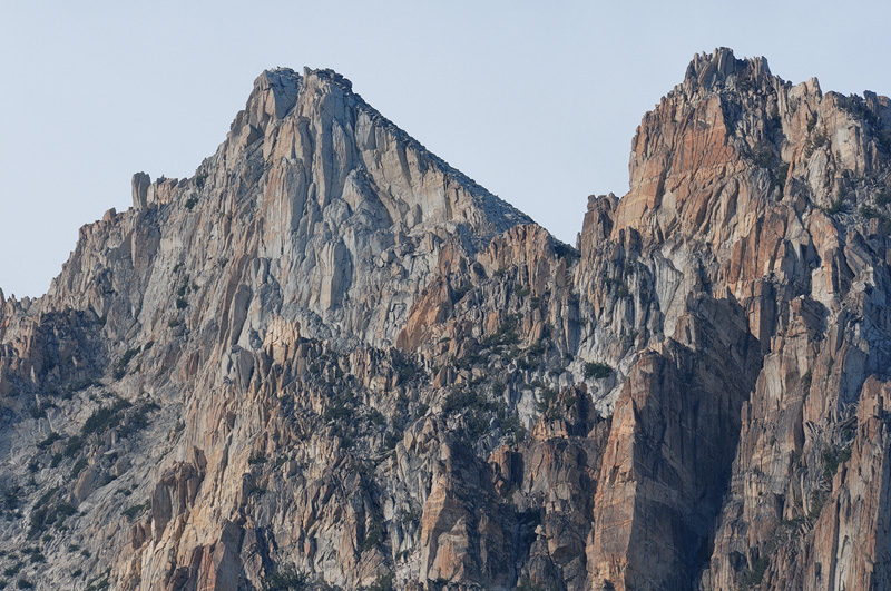 Sierra mountain tops