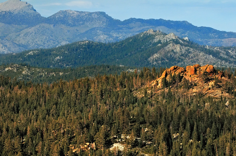 High Sierra Mountain Tops